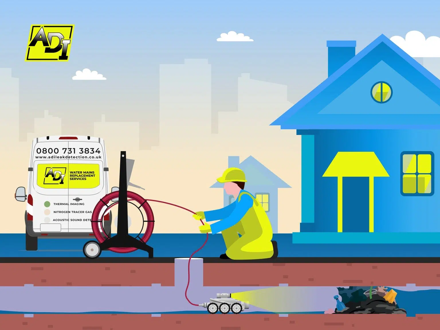 Drainage CCTV Surveys & Investigations Surrey